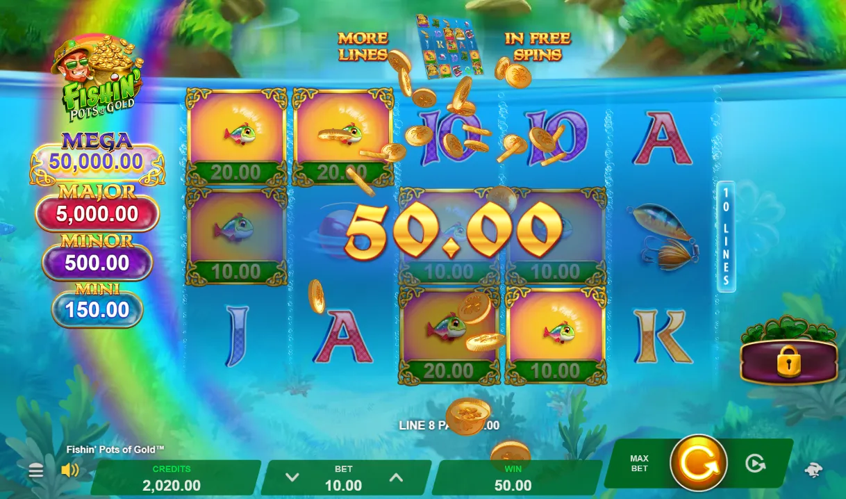 Fishin' Pots Of Gold Slot